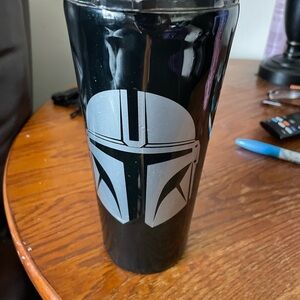 Black and Silver Mandalorian Mug for Dining